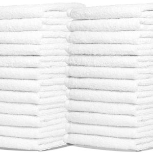 ​​12X12 Titan    Hand Towel - Doz White-