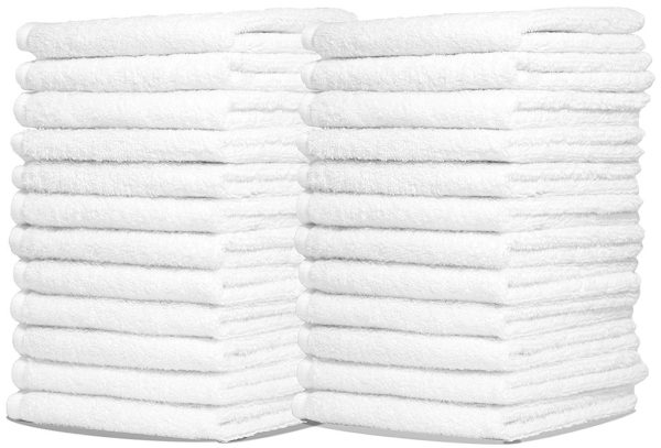 ​​12X12 Titan    Hand Towel - Doz White-