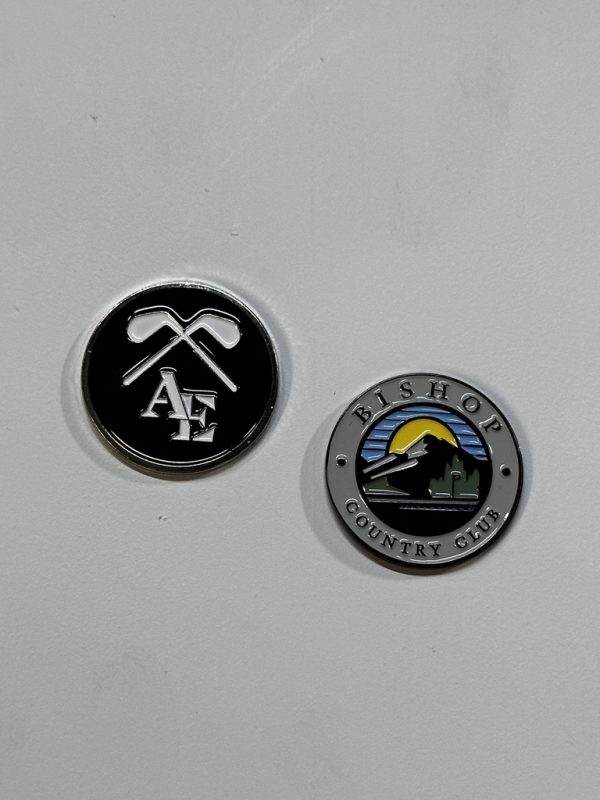 Enameled Ball Marker - Custom