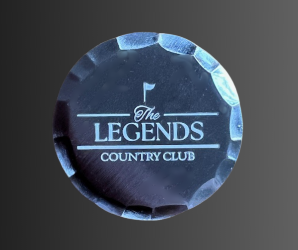 Hammered ball markers - etched - Image 6