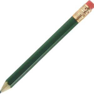 ​​Stock Pencils - Hex with Eraser - Green