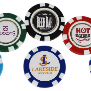 ​​Poker Chip - 1 Side Domed