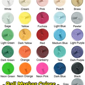 ​​Ball Markers-Custom Colors-1,000