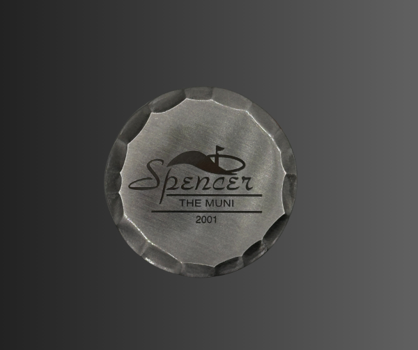 Hammered ball markers - etched - Image 4