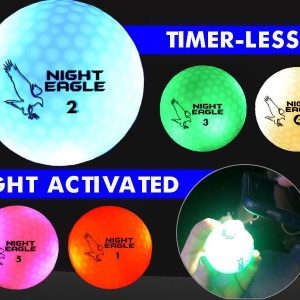 ​​Led Glow Golf Ball - Night Eagle CV- for Night Golf
