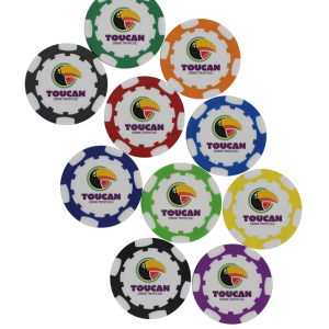 ​​Poker Chip Ball Marker - Pers