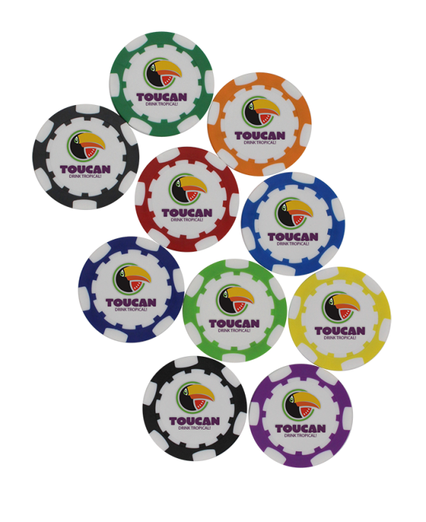 ​​Poker Chip Ball Marker - Pers